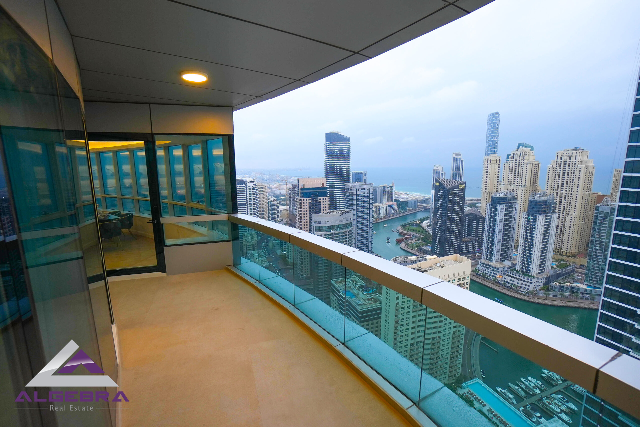 balcony dubai marina view 800 broker