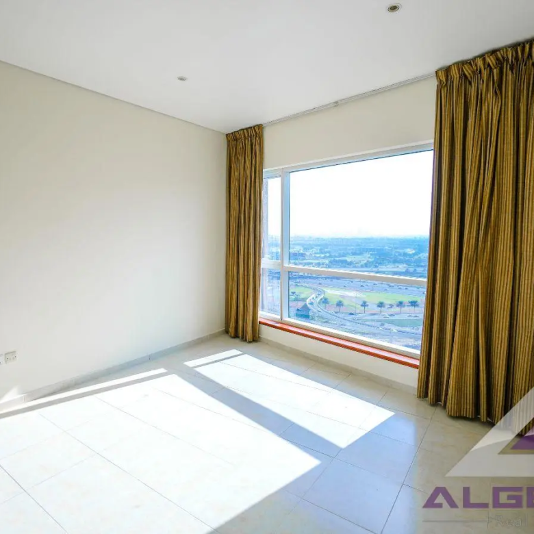 Golf Course View | Spacious 2BR | Unfurnished